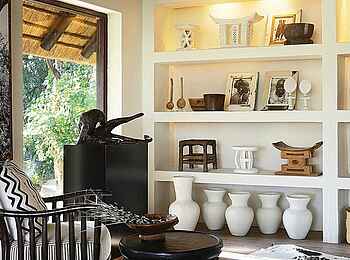 Londolozi Tree Camp: Kunstvolle Details