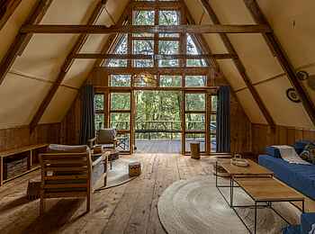 Munazi Lodge: Sicht von Wohnbereich