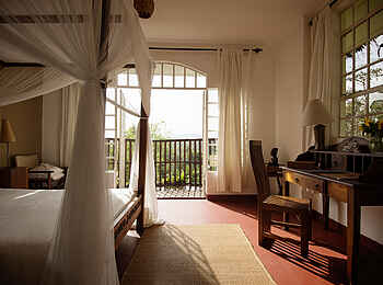 Onsea House: Schlafzimmer im Guest Cottage