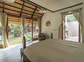 Tongabezi Lodge: Schlafzimmer des Garden House