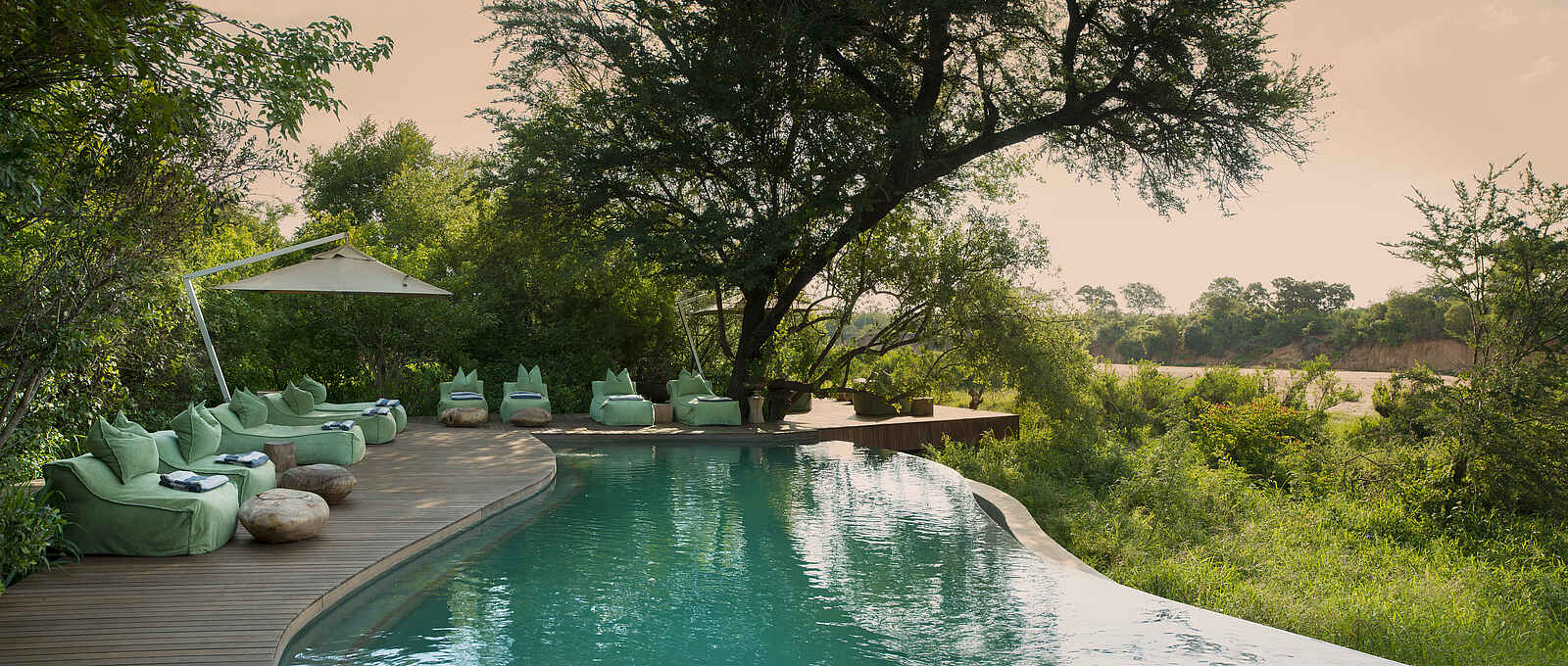 &Beyond Ngala Tented Camp: Pool &Beyond Ngala Tented Camp: Pool