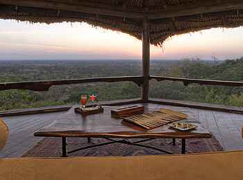 Elsa's Kopje: Wohnzimmer der Honeymoon Suite Elsa's Kopje: Wohnzimmer der Honeymoon Suite