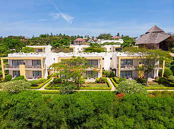 Gold Zanzibar Beach House & Spa: Das Gebäude der Deluxe Zimmer