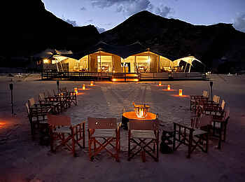 Hoanib Valley Camp: Die Boma