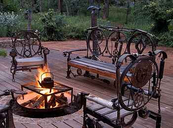 Khayelitshe House: Die Feuerstelle Khayelitshe House: Die Feuerstelle