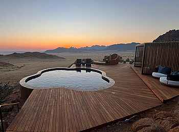 Luna Namib Collection: Ausblick von der Terrasse