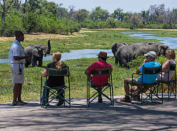 Machaba Camp: Ausblick