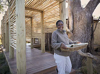 Nxabega Okavango Tented Camp: Freundlicher Service