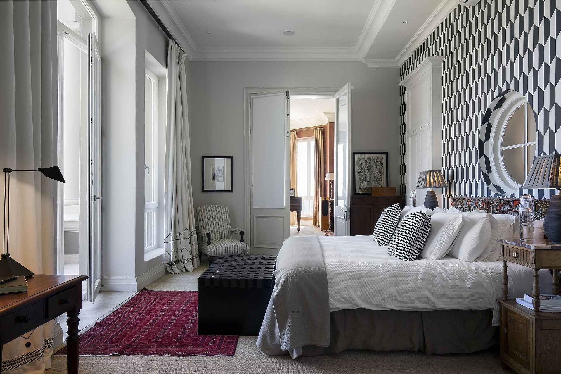 21 Nettleton Boutique Hotel: Steinway Suite Doppelbett
