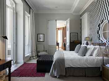 21 Nettleton Boutique Hotel: Steinway Suite Doppelbett