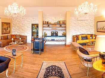 King's Camp: Weitwinkel der Lounge King's Camp: Weitwinkel der Lounge