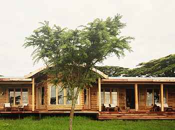 Entamanu Ngorongoro Camp: Blick auf den Zentralbereich