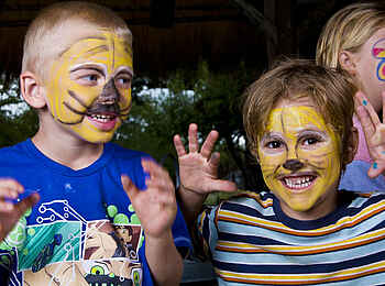 Mushara Bush Camp: Kinderschminken