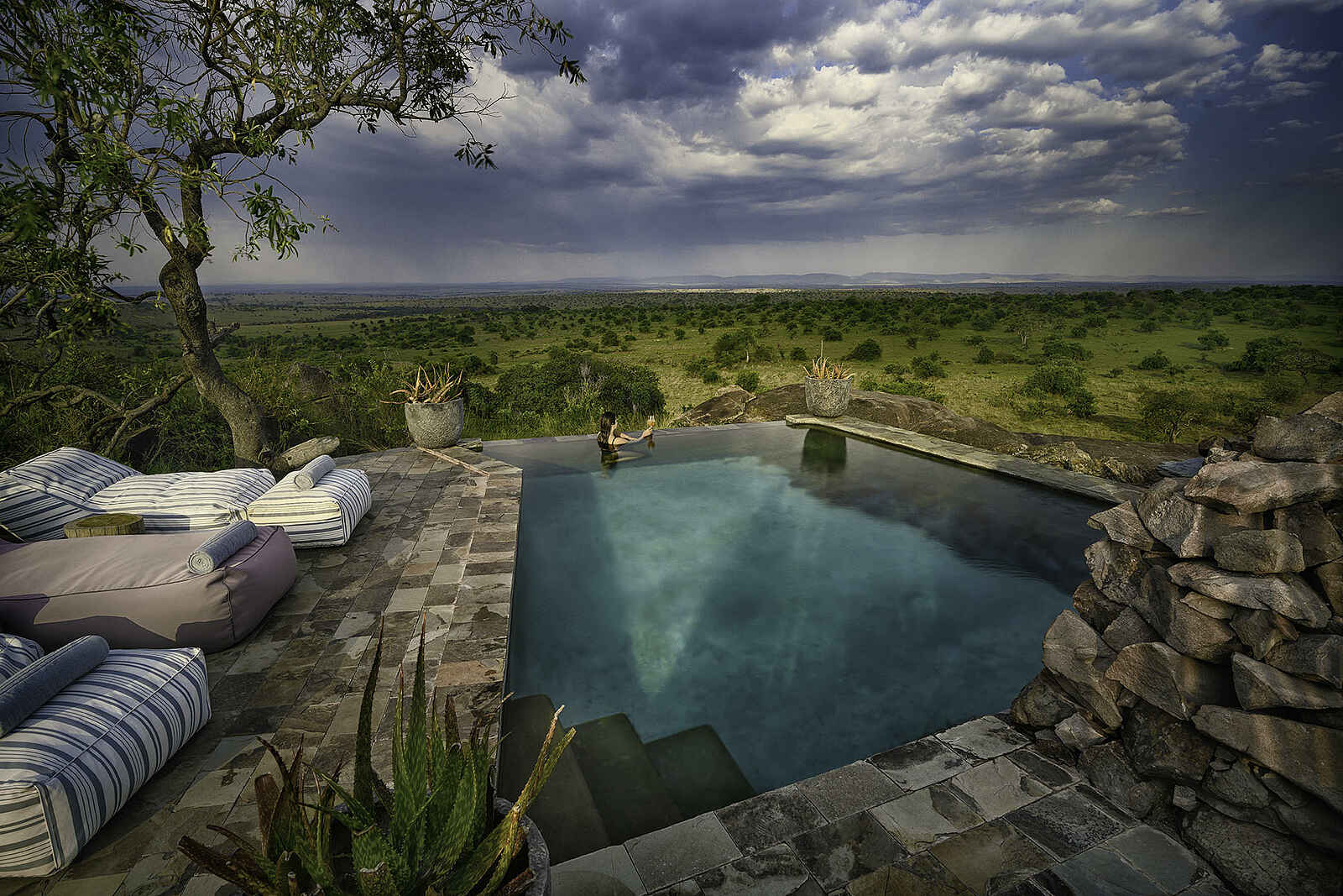 Nimali Mara Camp: Der Pool Nimali Mara Camp: Der Pool