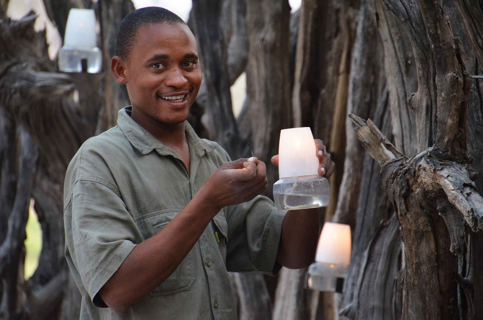 Sango Safari Camp: Laternen Sango Safari Camp: Laternen