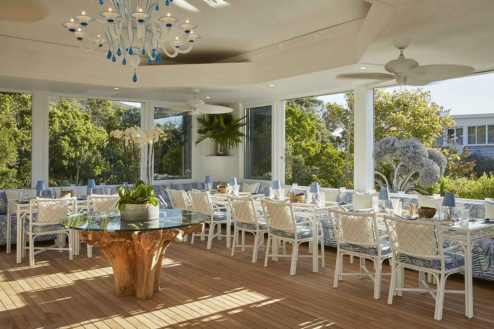 The Twelve Apostles Hotel: Frühstücks Terrasse The Twelve Apostles Hotel: Frühstücks Terrasse