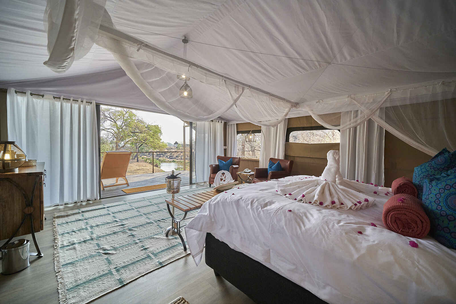 The Wallow Lodge: Standard Suite Blick nach draußen The Wallow Lodge: Standard Suite Blick nach draußen