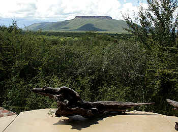 Waterberg Guest Farm: Blick auf den Waterberg Waterberg Guest Farm: Blick auf den Waterberg