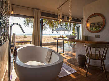Chikwenya Camp: Badewanne