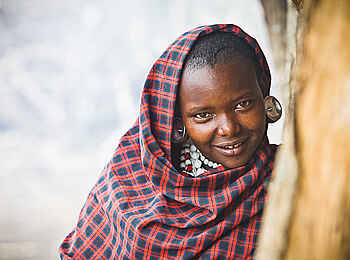 Legendary Mwiba Lodge: Portrait einer Frau Legendary Mwiba Lodge: Portrait einer Frau