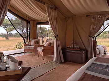 Naboisho Camp: Großzügig gestaltetes Zeltinneres