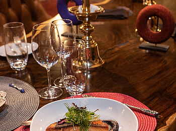 Selinda Suite: Dinner