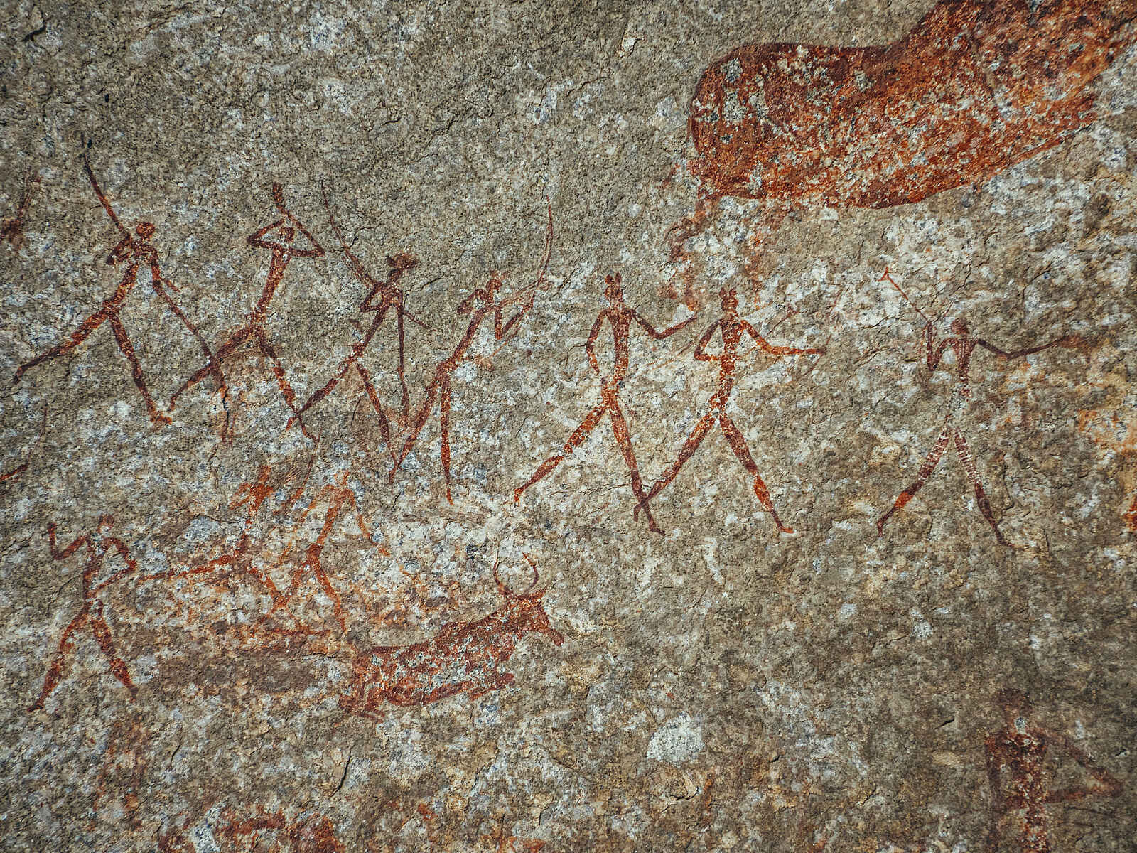 Amalinda Lodge: San Felsenmalerei Amalinda Lodge: San Felsenmalerei