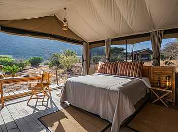 Basecamp Samburu: Doppelbett Basecamp Samburu: Doppelbett