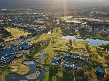 Fancourt Hotel: Ansicht von oben Fancourt Hotel: Ansicht von oben