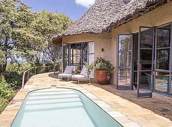 Governors' Mugie: Die Gästeterrasse Governors' Mugie: Die Gästeterrasse