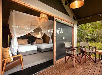 Little Sable Camp: Twin Betten Little Sable Camp: Twin Betten