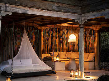 Segera Retreat: Sleep-Out Lounge einer Garden Villa