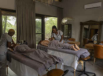 Simbavati Waterside Lodge: Anwendungen im Spa Simbavati Waterside Lodge: Anwendungen im Spa