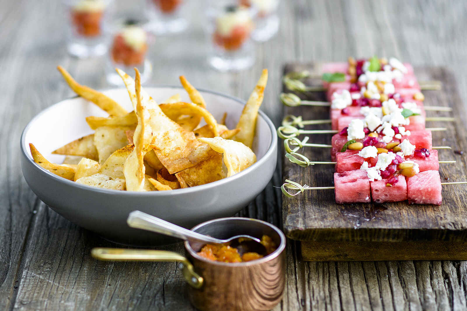 Singita Castleton: Detail des Buffets Singita Castleton: Detail des Buffets