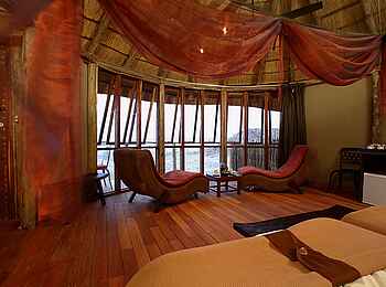 Sossus Dune Lodge: Panoramafenster Sossus Dune Lodge: Panoramafenster