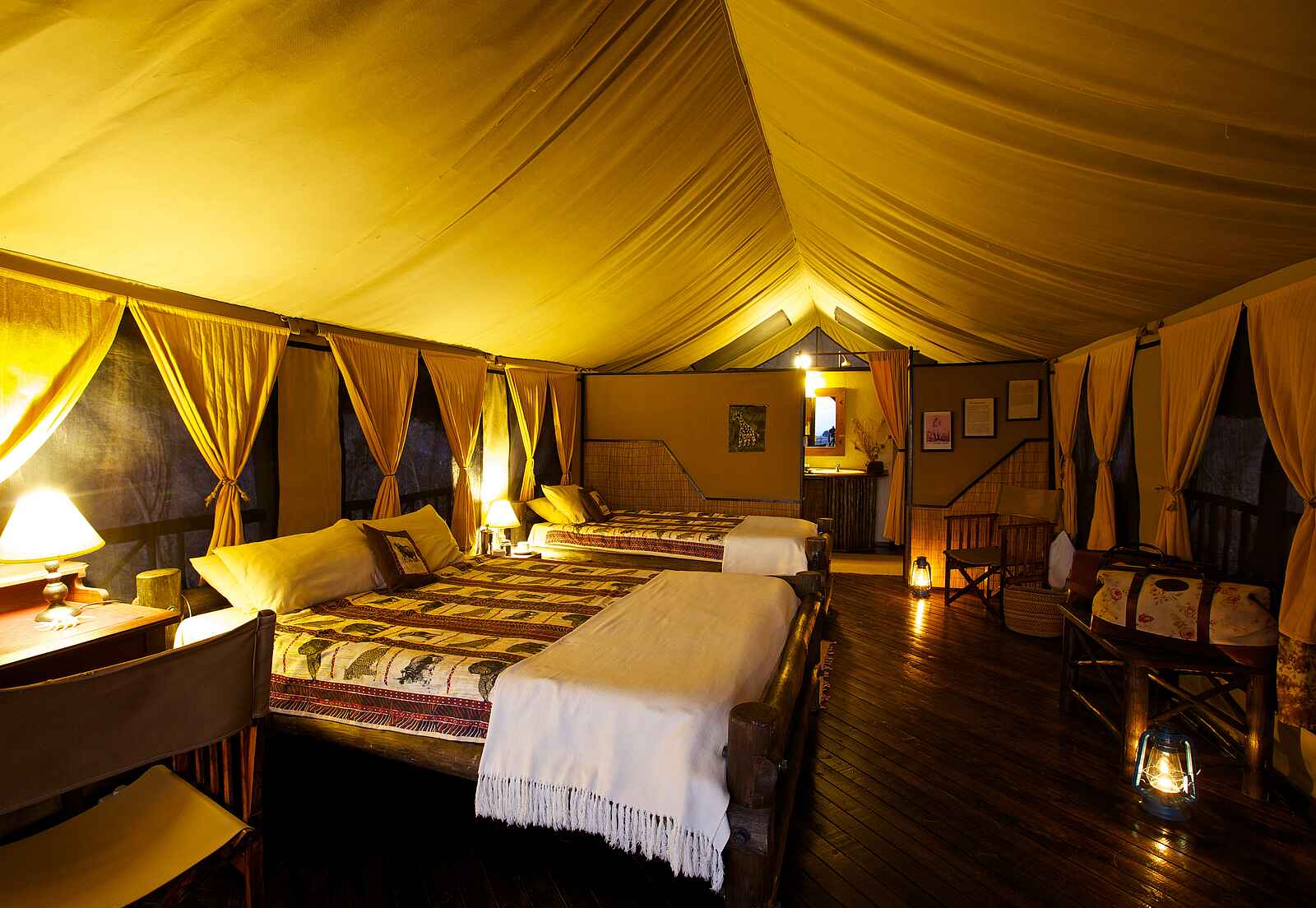 Stanley's Kopje Camp: Gästezelt Stanley's Kopje Camp: Gästezelt