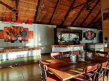 The Wallow Lodge: Der Essbereich