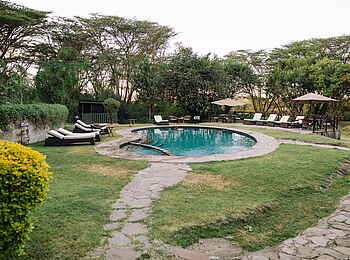 Tipilikwani Mara Camp: Der Swimming Pool