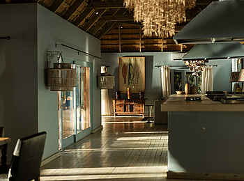 Tongabezi Lodge: Das Restaurant