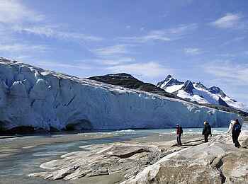 Tweedsmuir Park Lodge: Wanderungen an Gletschern