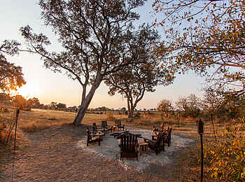 Splash Camp: Feuerplatz vor der Splash Enclave