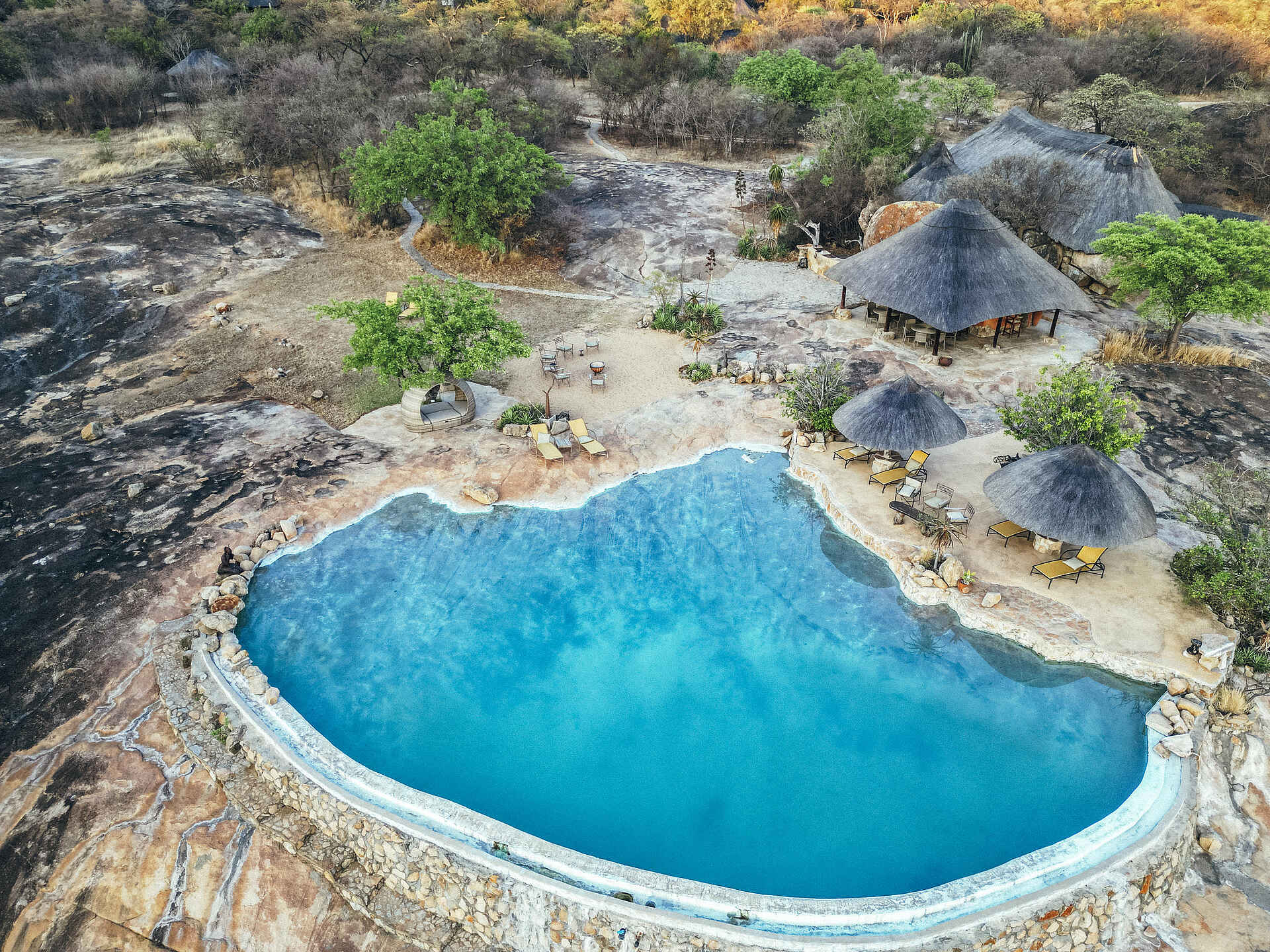 Amalinda Lodge: Der Pool