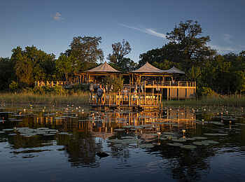 Duma Tau Camp: Der Anleger Duma Tau Camp: Der Anleger