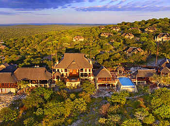 Epacha Game Lodge and Spa: Das Anwesen aus der Luft