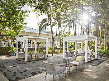 Heritage Le Telfair Golf & Wellness Resort: Die Terrasse des Cavendish Restaurants Heritage Le Telfair Golf & Wellness Resort: Die Terrasse des Cavendish Restaurants