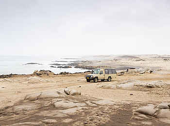 Hoanib Skeleton Coast Camp: An der Küste