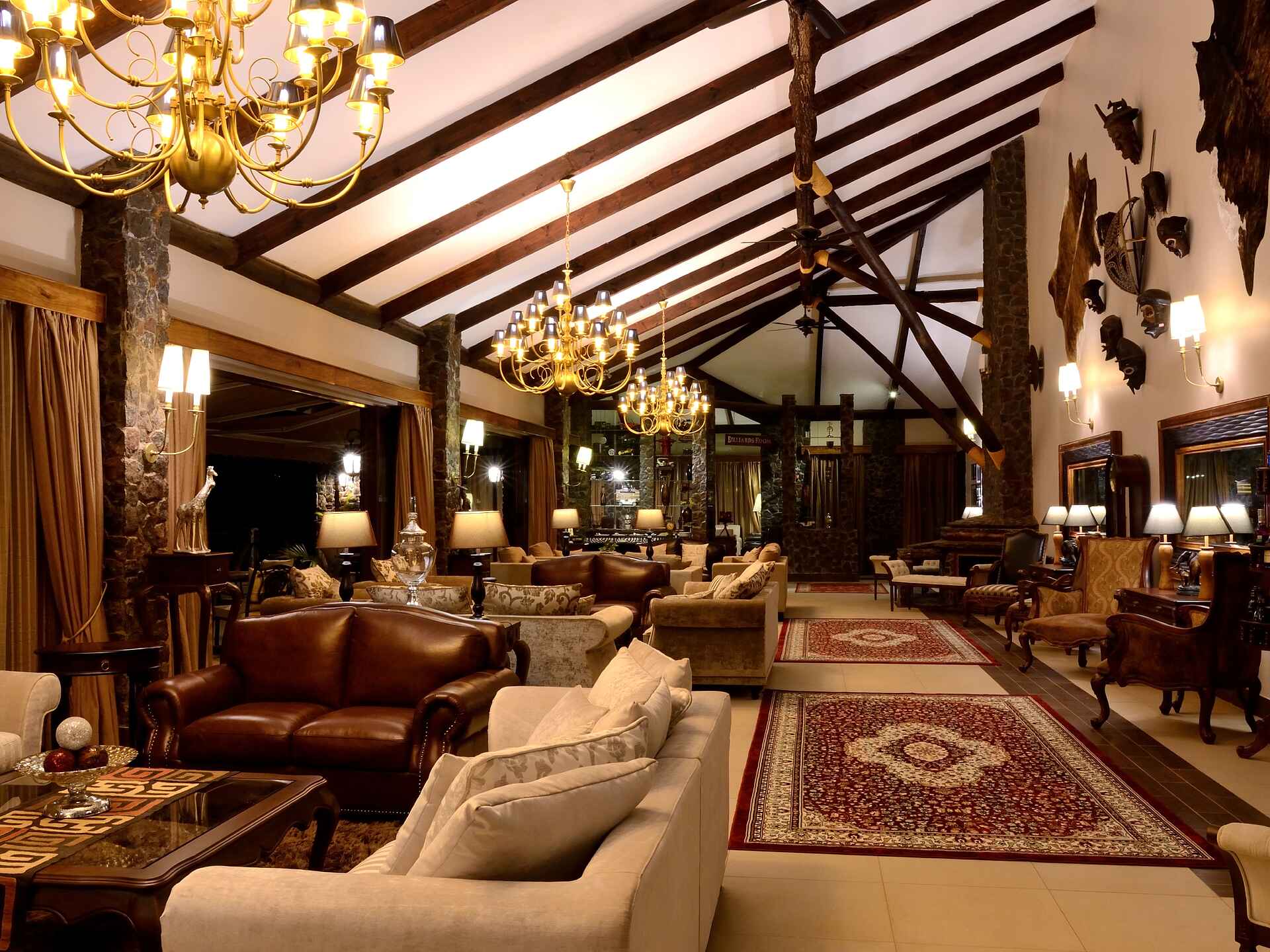Ngorongoro O'ldeani Mountain Lodge: Lounge