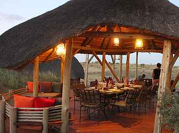 Red Dunes Lodge: Abendstimmung