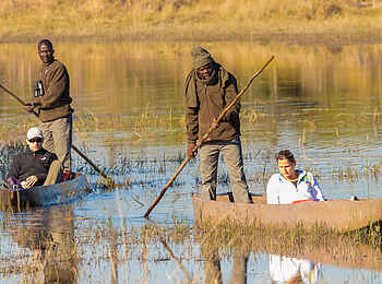 Rra Dinare Camp: Gäste mit Polern