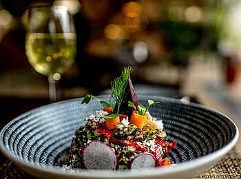 Shongwe Lookout Lodge: Dinner